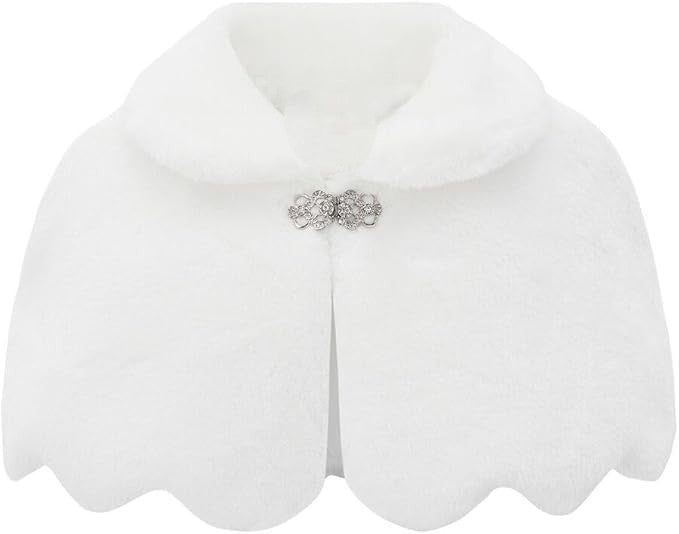 FL/FUR-01 Girls Bolero Bridesmaid Tippet Wrap