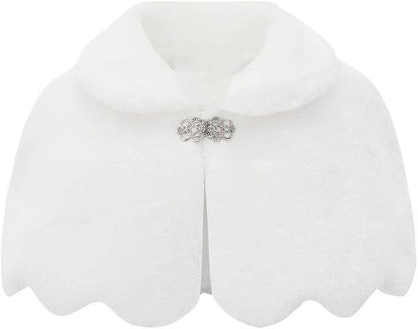 FL/FUR-01 Girls Bolero Bridesmaid Tippet Wrap