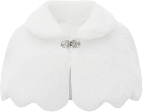FL/FUR-01 Girls Bolero Bridesmaid Tippet Wrap