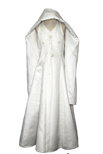 AG0515171/4 - White Flower Girl Dress