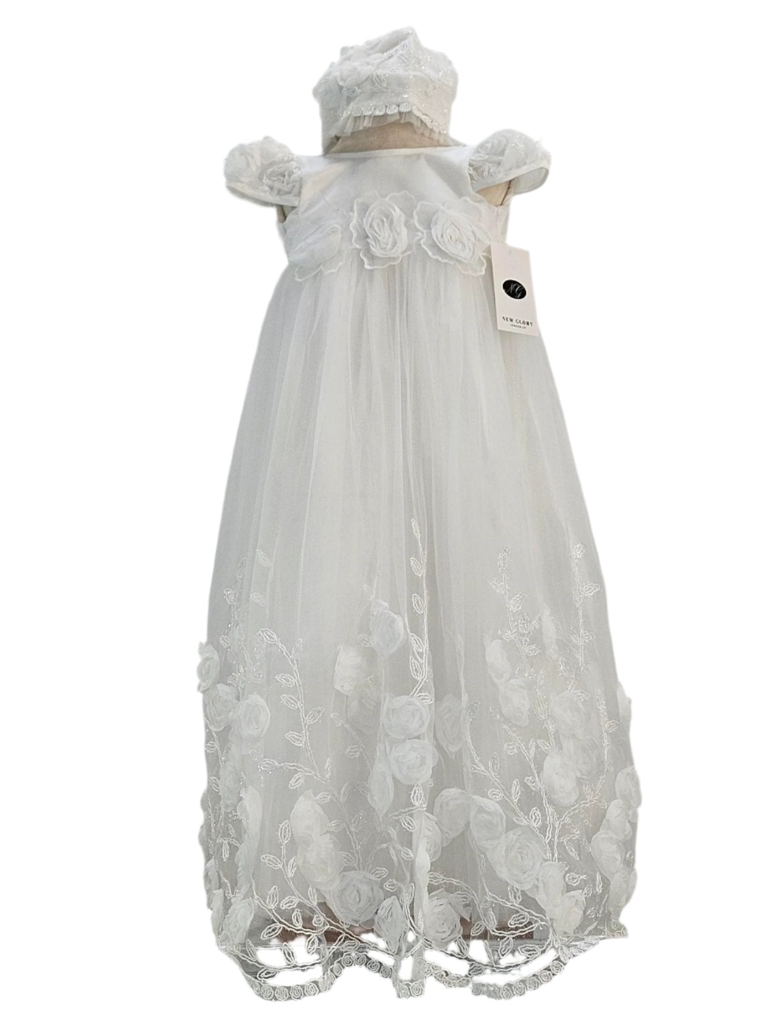 DA/Y23022 Long Unisex Christening Gown