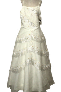 ECH01 - Ivory Flower Girl Dress