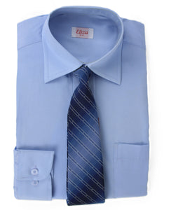 Boys Shirt - Blue/Blue