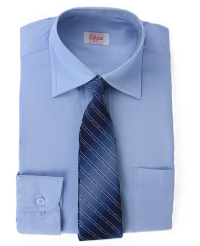 Boys Shirt - Blue/Blue