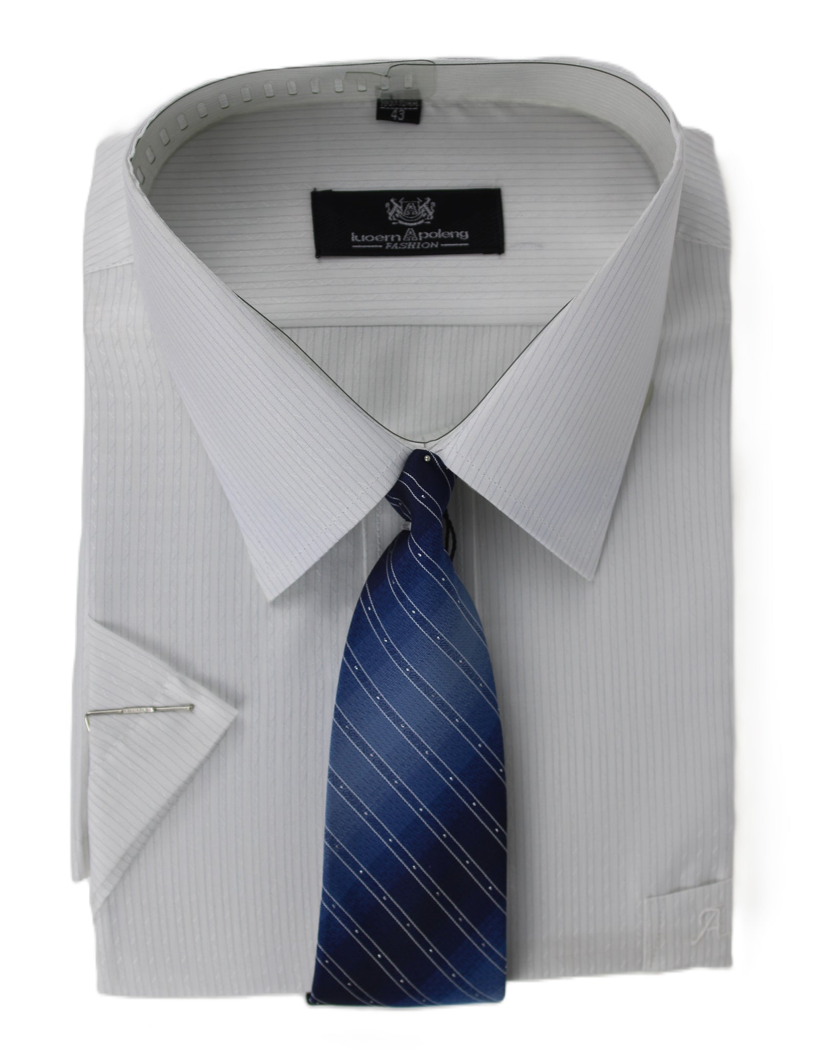 Boys Shirt - White/Blue