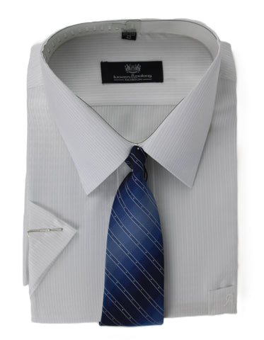 Boys Shirt - White/Blue