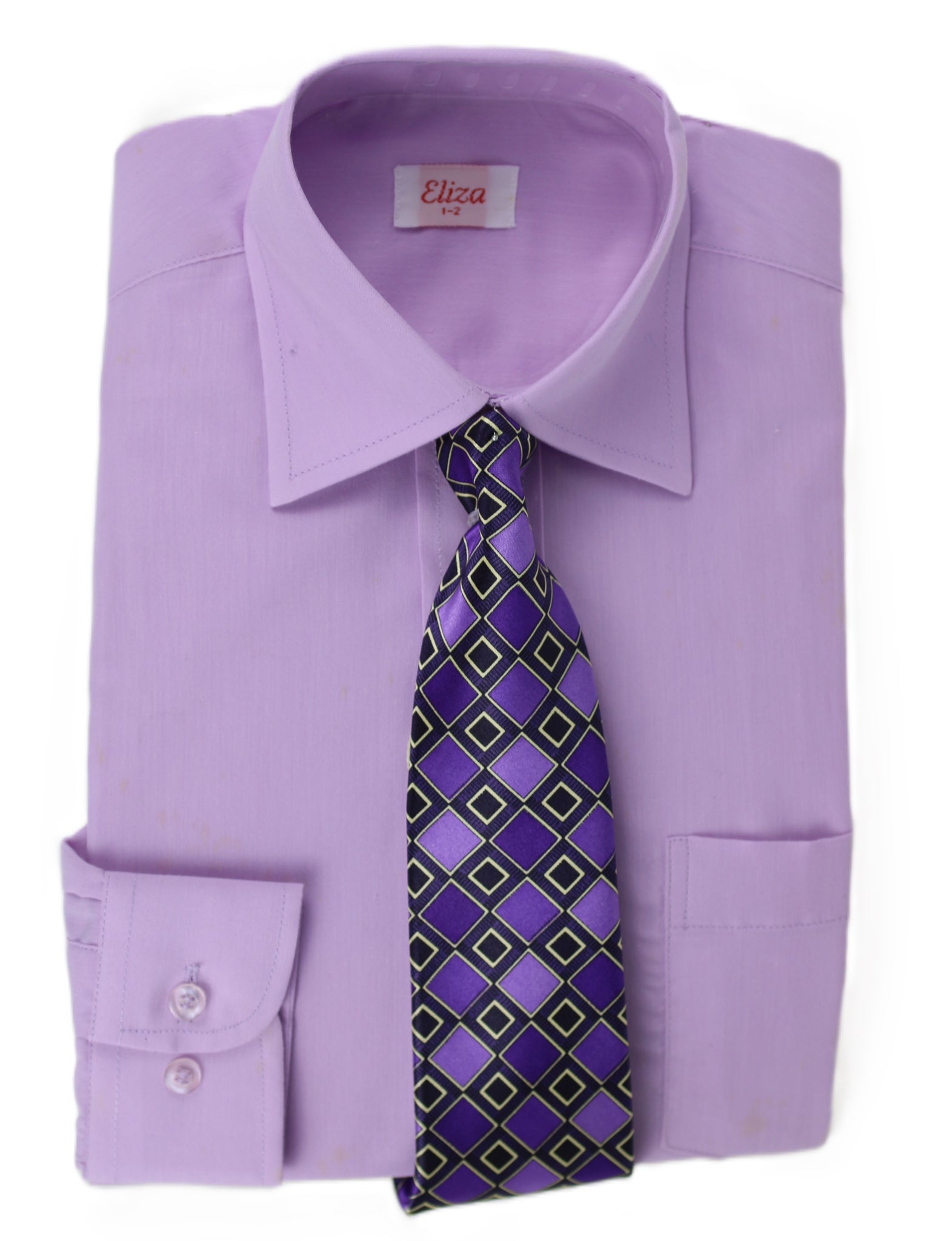 Boys Shirt - Lilac