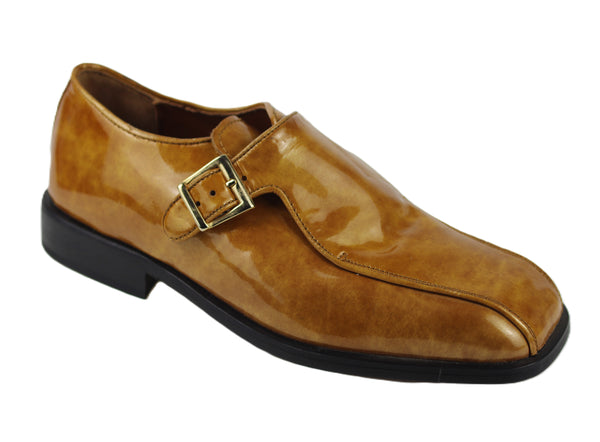 Lucia Buckle Brown Shoe