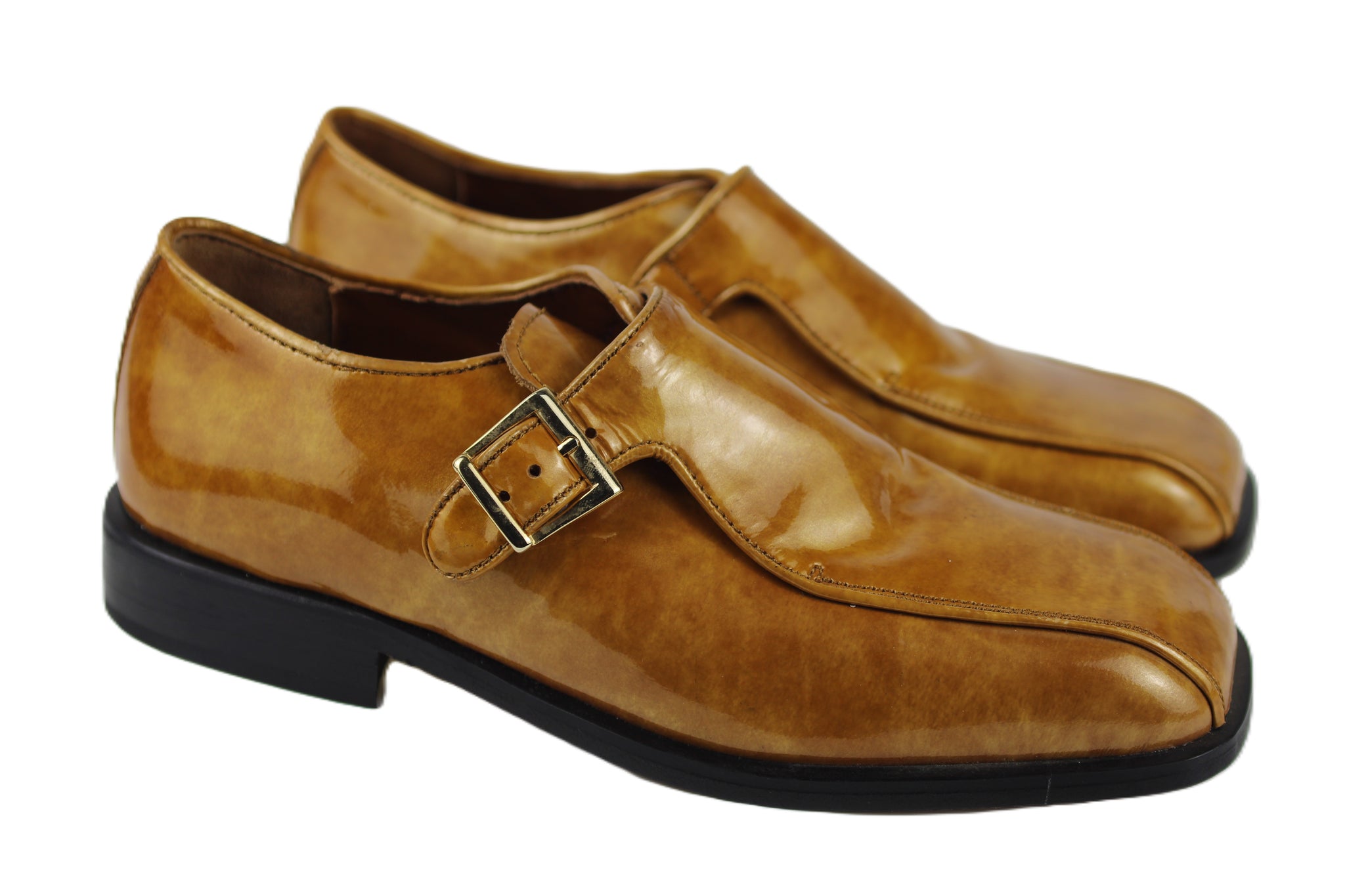 Lucia Buckle Brown Shoe