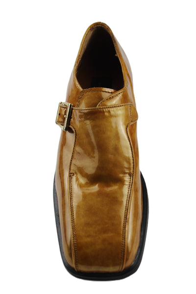Lucia Buckle Brown Shoe