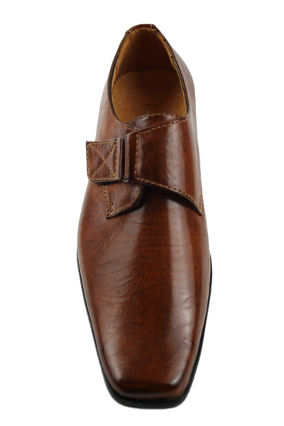 TX21 Brown Velcro Shoe