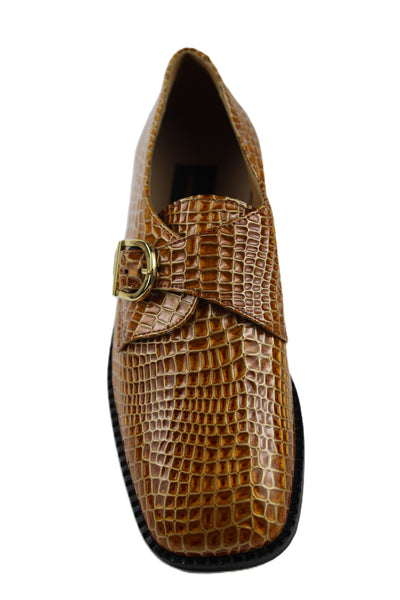 Lucia Buckle Brown Shoe