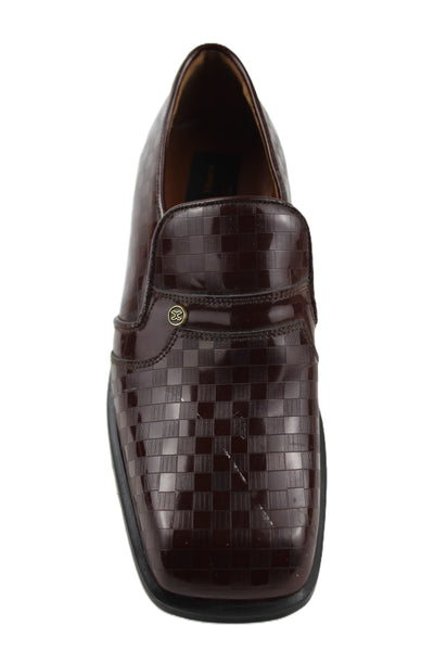 Lucia Chess Burgundy Shoe