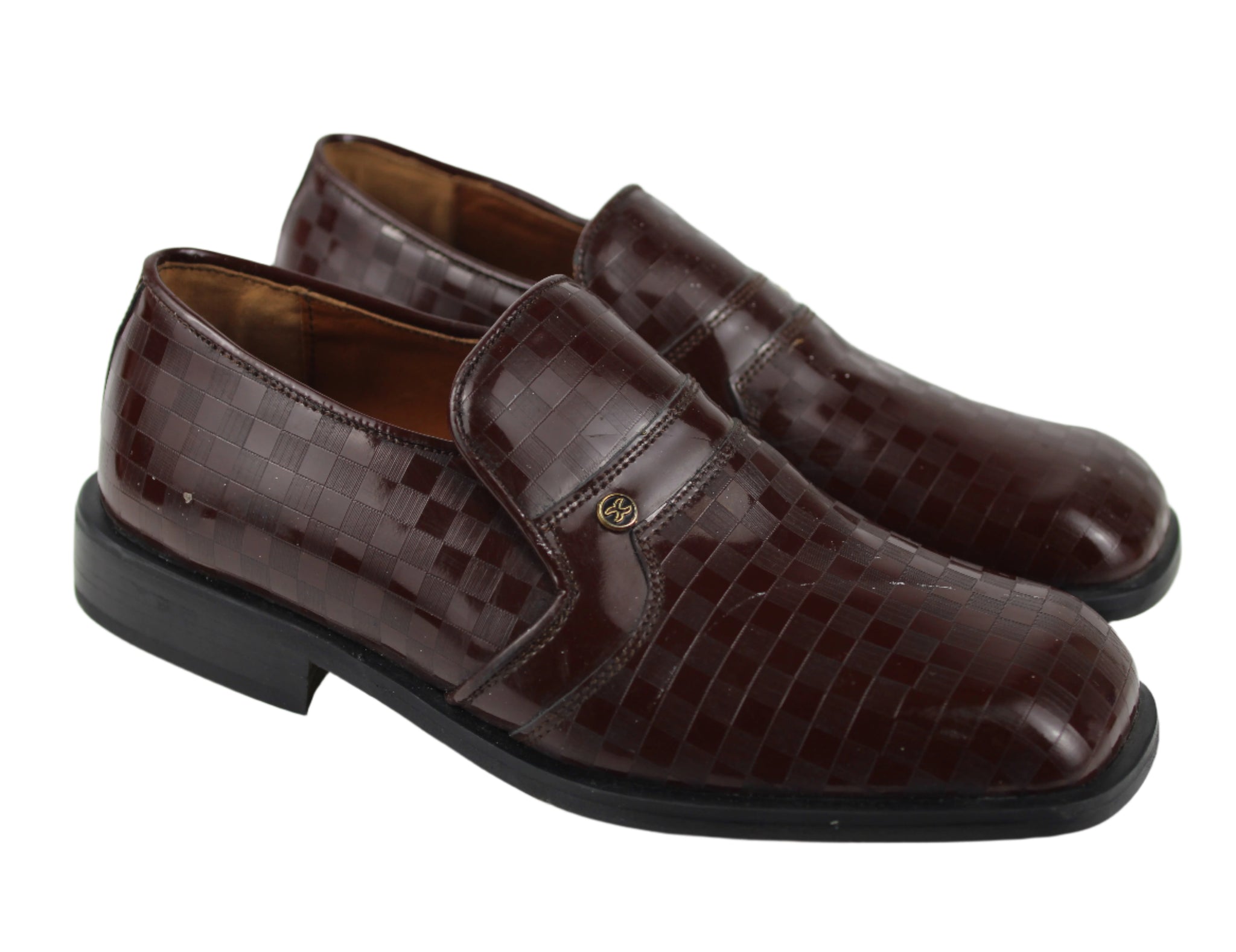 Lucia Chess Burgundy Shoe