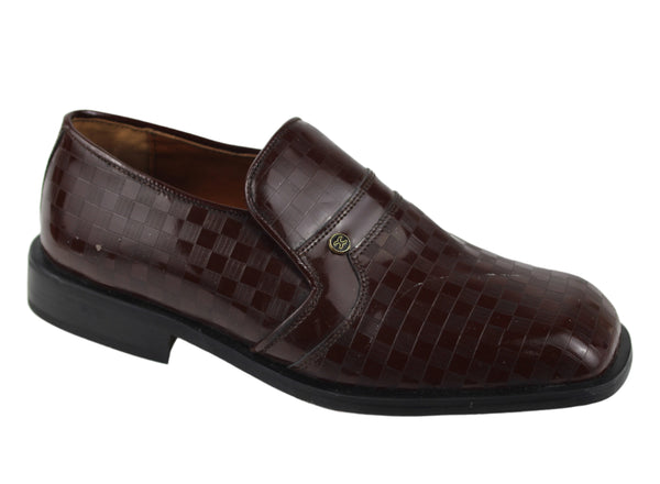 Lucia Chess Burgundy Shoe