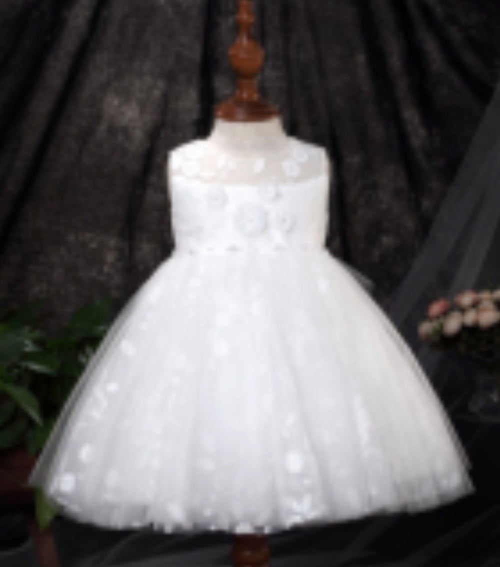 DA/Y2107 Christening Dress - Off White