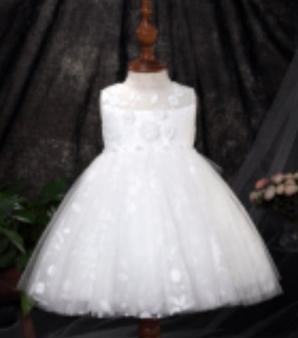 DA/Y2107 Christening Dress - Off White