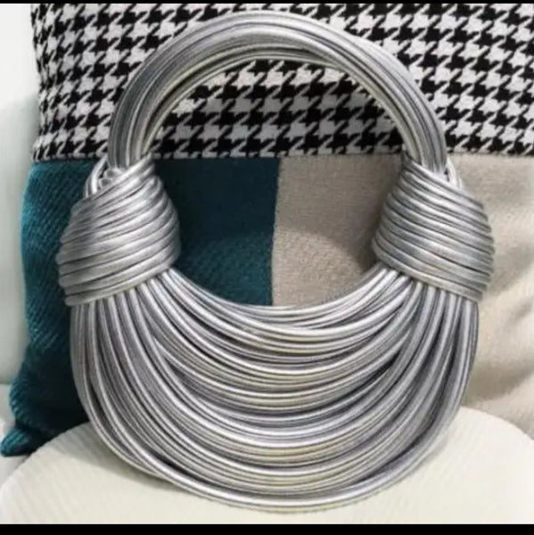 SW-WOVEN-27 Silver